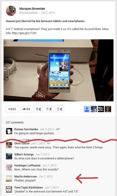 华为注册PhoPad商标 将推6英寸手机平板 